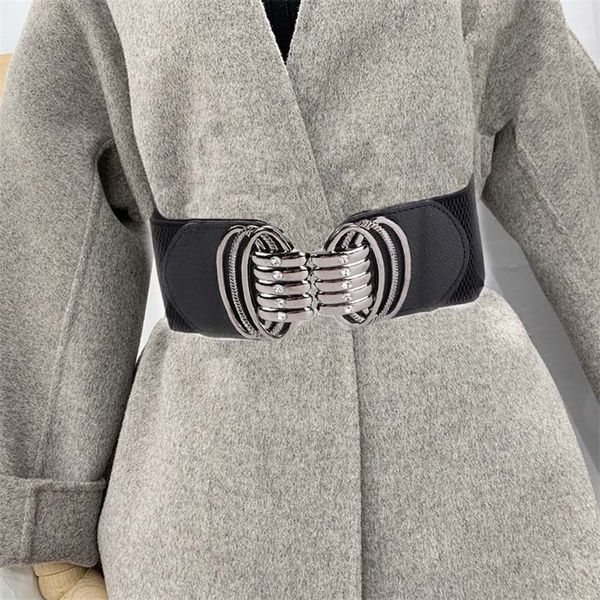 fashion women elastic belts designer luxury brand wide waist strap dress coat sweater ladies decorative waistband 220304, Black;brown
fashion women elastic belts designer luxury brand wide waist strap dress coat sweater ladies decorative waistband 220304, Black;brown