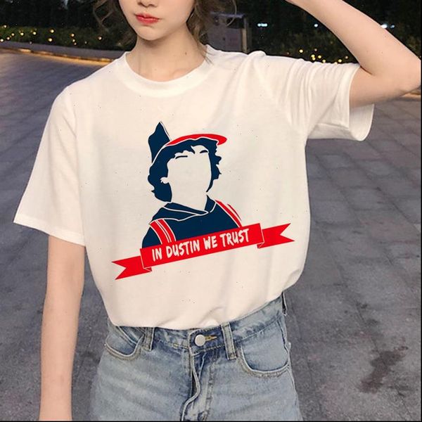 2021 stranger things t shirt eleven women new tshirt hip hop gothic female clothing femme streetwear kawaii upside down, White
2021 stranger things t shirt eleven women new tshirt hip hop gothic female clothing femme streetwear kawaii upside down, White