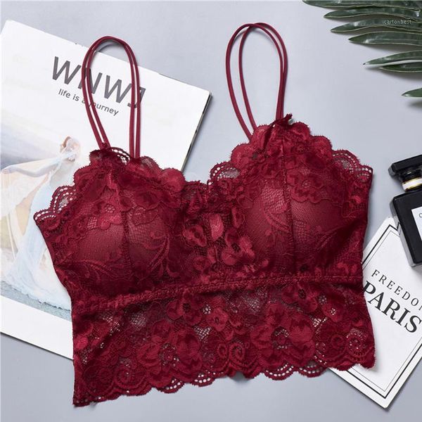 bras tank bralette condole belt fashion lace wrapped chest sling strap padded crochet perspective floral vest women bra1, Red;black
bras tank bralette condole belt fashion lace wrapped chest sling strap padded crochet perspective floral vest women bra1, Red;black
