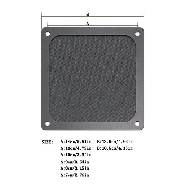fans & coolings magnetic dust filter dustproof mesh cover net guard for pc computer case fan
fans & coolings magnetic dust filter dustproof mesh cover net guard for pc computer case fan