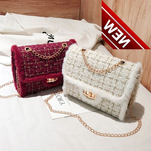 fashionable wild chain handbags winter luxury designer small women messenger bags wool bolsa feminina
fashionable wild chain handbags winter luxury designer small women messenger bags wool bolsa feminina