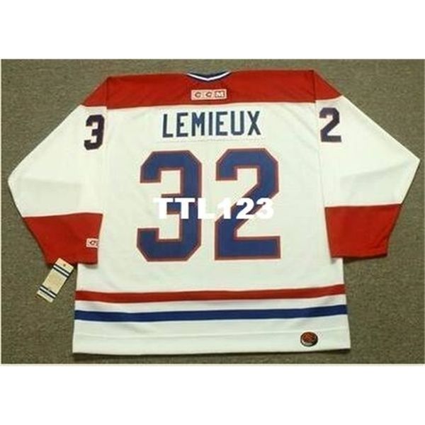 421s #32 claude lemieux montreal canadiens 1986 ccm away home hockey jersey or custom any name or number retro jersey, Black
421s #32 claude lemieux montreal canadiens 1986 ccm away home hockey jersey or custom any name or number retro jersey, Black