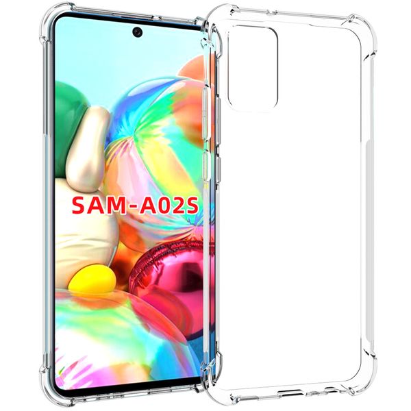 1.45mm shockproof anti-scratch transparent clear tpu protective flexible case cover for samsung galaxy a02s
1.45mm shockproof anti-scratch transparent clear tpu protective flexible case cover for samsung galaxy a02s