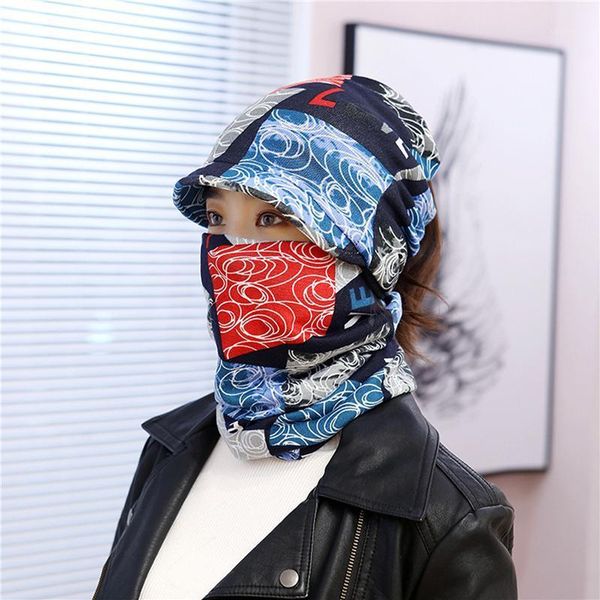 2pcs winter outdoor cycling hat+scarfs set creative print windproof women facemask warm riding hat mask1, Black
2pcs winter outdoor cycling hat+scarfs set creative print windproof women facemask warm riding hat mask1, Black
