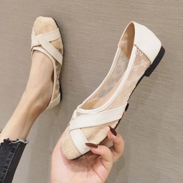 2020 Fashion Women Flats Office Ladies Summer Mesh Shoes Slip-on Brand Elegant Woman Shoes Black Beige A2444 #N45O
2020 Fashion Women Flats Office Ladies Summer Mesh Shoes Slip-on Brand Elegant Woman Shoes Black Beige A2444 #N45O