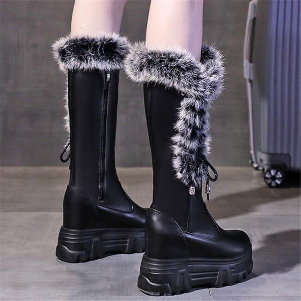2021 new female fashion black teddy leather winter knee high boots fine ladies shoes thick soles 271e
2021 new female fashion black teddy leather winter knee high boots fine ladies shoes thick soles 271e