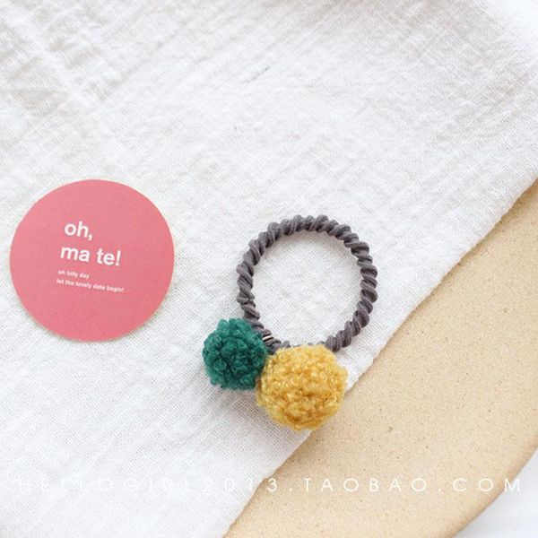 new cute hair ball hair rope rubber band elastic hair band children head rope ring accessories ornaments h bbynsb, Black;brown
new cute hair ball hair rope rubber band elastic hair band children head rope ring accessories ornaments h bbynsb, Black;brown