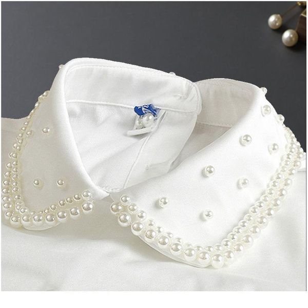 2020 new white vintage pearl fake collar shirt necktie false collar female fake kragen fake collar women detachable c qylbdk, Blue;red
2020 new white vintage pearl fake collar shirt necktie false collar female fake kragen fake collar women detachable c qylbdk, Blue;red