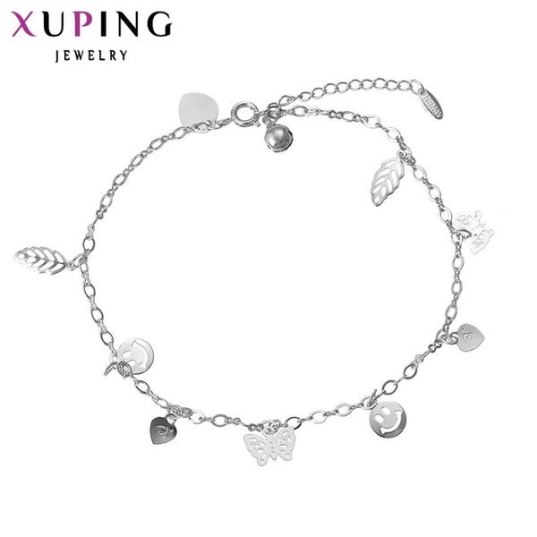 xuping fashion smiling face shape anklet new arrival environmental jewelry foot chain gift for women 74927, Black
xuping fashion smiling face shape anklet new arrival environmental jewelry foot chain gift for women 74927, Black