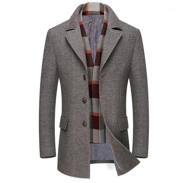 2020 vintage men's long overcoat autumn solid color long trench jacket coat male single breasted business outwear1, Black
2020 vintage men's long overcoat autumn solid color long trench jacket coat male single breasted business outwear1, Black