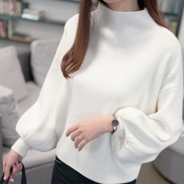 egegu половина высокого воротник сплошного цвет фонарики трикотаж knitwearknitwear универсального свитер пуловер для женщин нового осень зим, White;black
egegu половина высокого воротник сплошного цвет фонарики трикотаж knitwearknitwear универсального свитер пуловер для женщин нового осень зим, White;black