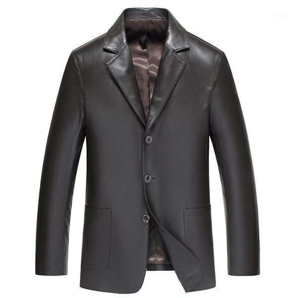 the new 2020 haining leather leather man lapel long sheep trench coat of cultivate morality blazer1, Black
the new 2020 haining leather leather man lapel long sheep trench coat of cultivate morality blazer1, Black