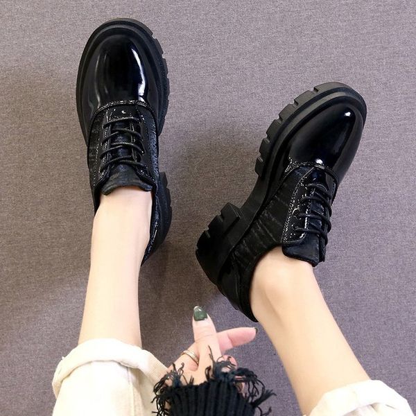 2021 new winter autumn women's shoes fashion front casual round bow female leather shoe size 35-40 4eb8, Black;white
2021 new winter autumn women's shoes fashion front casual round bow female leather shoe size 35-40 4eb8, Black;white