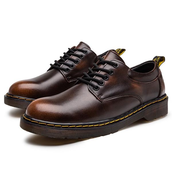 plus new shoes menshoes outdoor leather shoes slip on lace up men work hard-wearing damping low men's, Black
plus new shoes menshoes outdoor leather shoes slip on lace up men work hard-wearing damping low men's, Black