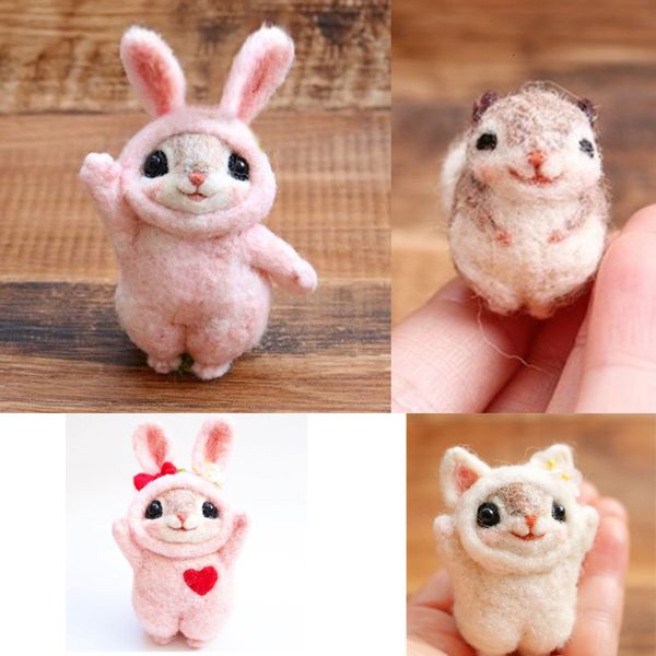 2019 creative popular cute pets mouse rabbit squirrel felting toy doll wool felt poked kitting diy package non-finished
2019 creative popular cute pets mouse rabbit squirrel felting toy doll wool felt poked kitting diy package non-finished