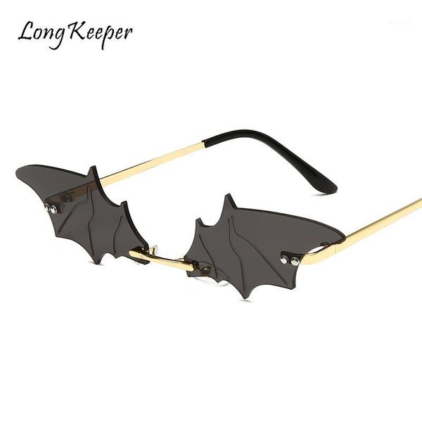 sunglasses fashion bat women men rimless vintage shape black purple glasses trending small eyewear1, White;black
sunglasses fashion bat women men rimless vintage shape black purple glasses trending small eyewear1, White;black