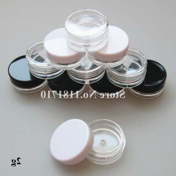transparent plastic cream bottles, small, round, 2g, 48 units per batch
transparent plastic cream bottles, small, round, 2g, 48 units per batch