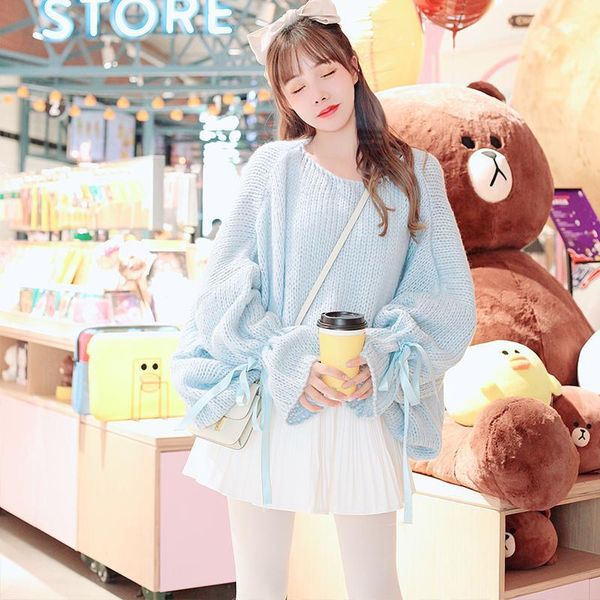 sweater turtleneck sweater languid is lazy wind of new fund of 2020 spring soft milk blue japanese ins gentle wind1, White;black
sweater turtleneck sweater languid is lazy wind of new fund of 2020 spring soft milk blue japanese ins gentle wind1, White;black