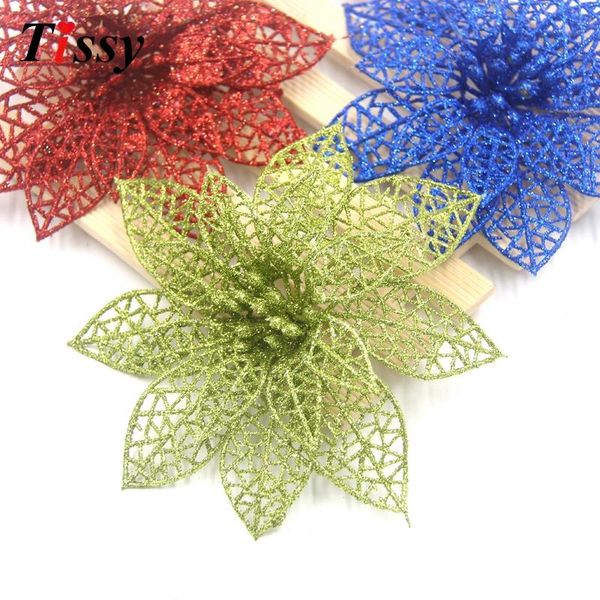 christmas decorations 3pcs/lot glitter artificial flowers ornaments diy xmas tree home wedding party
christmas decorations 3pcs/lot glitter artificial flowers ornaments diy xmas tree home wedding party