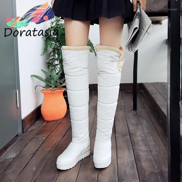 boots doratasia women waterproof add fur wedges shoes comfy thick warm short plush mid calf snowboots1, Black
boots doratasia women waterproof add fur wedges shoes comfy thick warm short plush mid calf snowboots1, Black