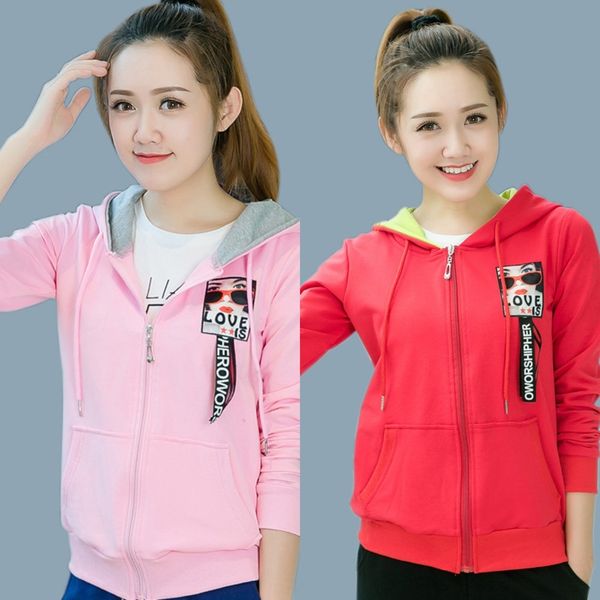 ivody women's coat spring and autumn women korean style contrast color coat sweater casual women's sweater cardigan hooded cloth 2, Black
ivody women's coat spring and autumn women korean style contrast color coat sweater casual women's sweater cardigan hooded cloth 2, Black