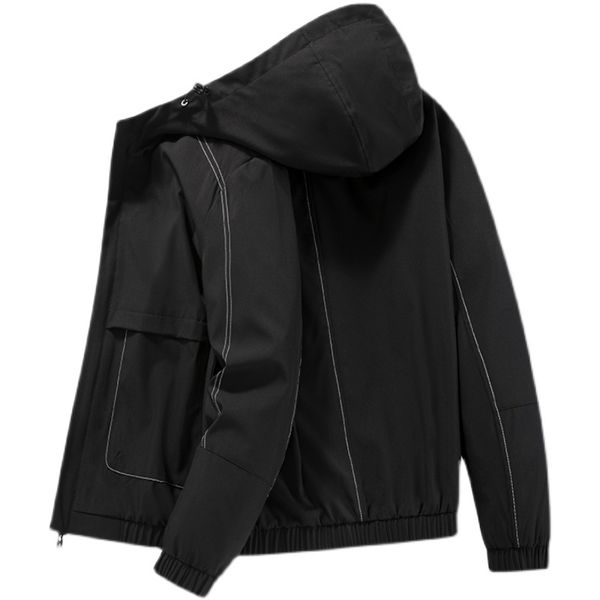 2021 Spring Autumn New with Male Hood Fashion Fine Motorcycle Jacket Cardigan Quality Ys6z, Black;brown
2021 Spring Autumn New with Male Hood Fashion Fine Motorcycle Jacket Cardigan Quality Ys6z, Black;brown