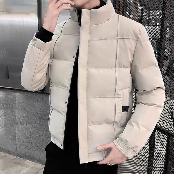 men's down & parkas coat spring autumn cotton korean stand collar casual jacket men fashion zipper jackets outwear slim fit plus size, Black
men's down & parkas coat spring autumn cotton korean stand collar casual jacket men fashion zipper jackets outwear slim fit plus size, Black