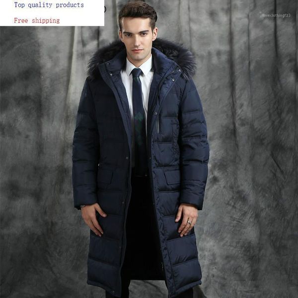 men's down & parkas men's winter jacket long 90% white men clothes 2021 raccoon fur collar coats jh1539 kj30981, Black
men's down & parkas men's winter jacket long 90% white men clothes 2021 raccoon fur collar coats jh1539 kj30981, Black