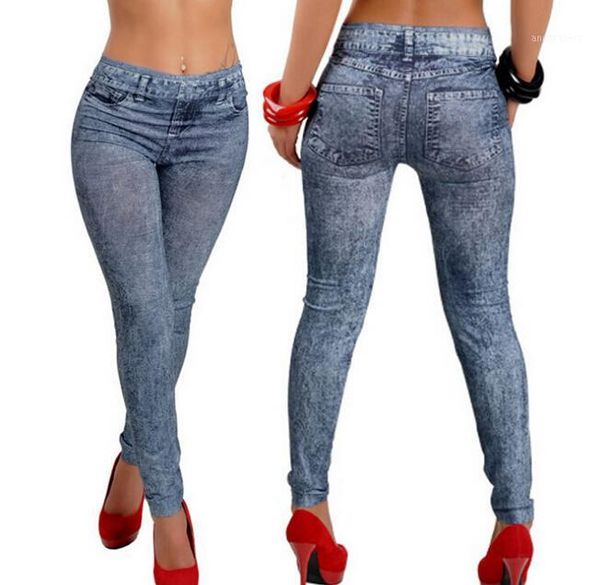 wholesale- new 2020 woman's fashionable butt lift ripped straight leg jeans1, Blue
