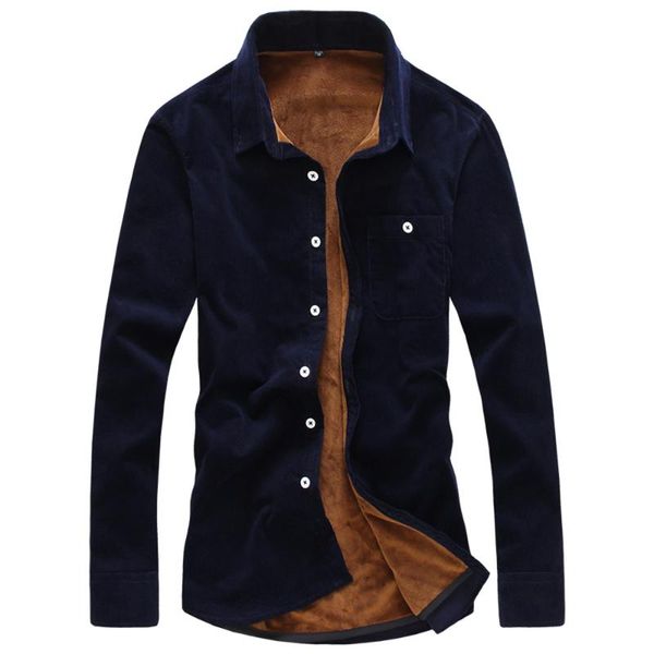 men's casual shirts winter fashion boutique cotton solid color plus cashmere warm thick long-sleeved slim velvet corduroy, White;black
men's casual shirts winter fashion boutique cotton solid color plus cashmere warm thick long-sleeved slim velvet corduroy, White;black