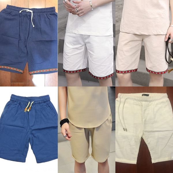 wo6qs broken size and cotton linen cropped cotton linen beach shorts collection stu1y pants men's beach pants shorts, Blue
wo6qs broken size and cotton linen cropped cotton linen beach shorts collection stu1y pants men's beach pants shorts, Blue