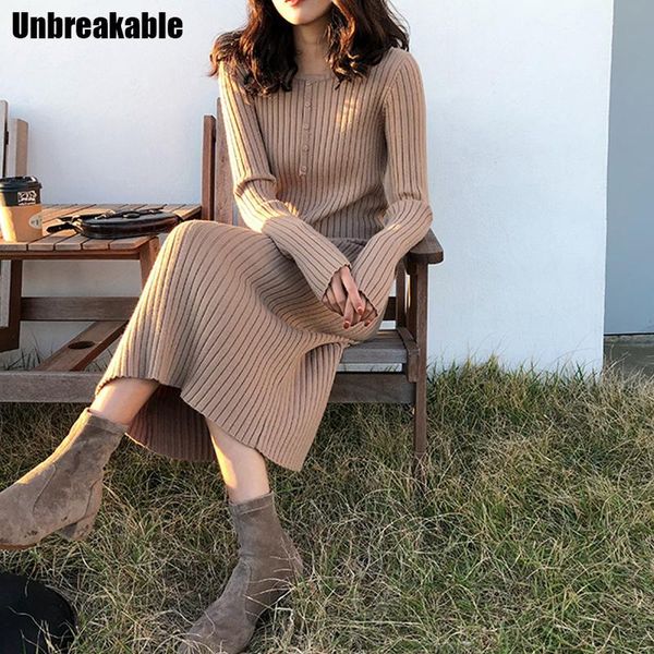 casual dresses 2021 autumn winter korean fashion long sleeves knitted sweater dress women o-neck robe femme, Black;gray
casual dresses 2021 autumn winter korean fashion long sleeves knitted sweater dress women o-neck robe femme, Black;gray