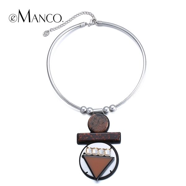 emanco coffee stone geometric pendant necklace crystal stone collar choker necklaces new women trendy statement necklace y200323, Silver
emanco coffee stone geometric pendant necklace crystal stone collar choker necklaces new women trendy statement necklace y200323, Silver