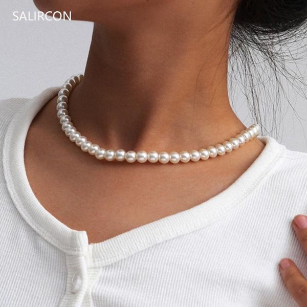 salircon new имитация pearl choker ожерелье для женщин мода элегантный ключицы цепи ожерелье из бисера люкс свадебные ювелирные изделия, Golden;silver
salircon new имитация pearl choker ожерелье для женщин мода элегантный ключицы цепи ожерелье из бисера люкс свадебные ювелирные изделия, Golden;silver