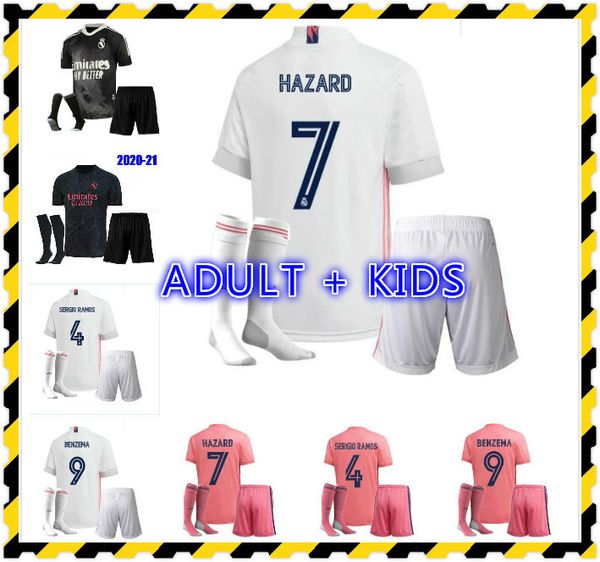 kids kit 2020 2021 real madrid jerseys 20 21 soccer jersey hazard sergio ramos benzema vinicius camiseta football shirt uniforms, Black;yellow
kids kit 2020 2021 real madrid jerseys 20 21 soccer jersey hazard sergio ramos benzema vinicius camiseta football shirt uniforms, Black;yellow