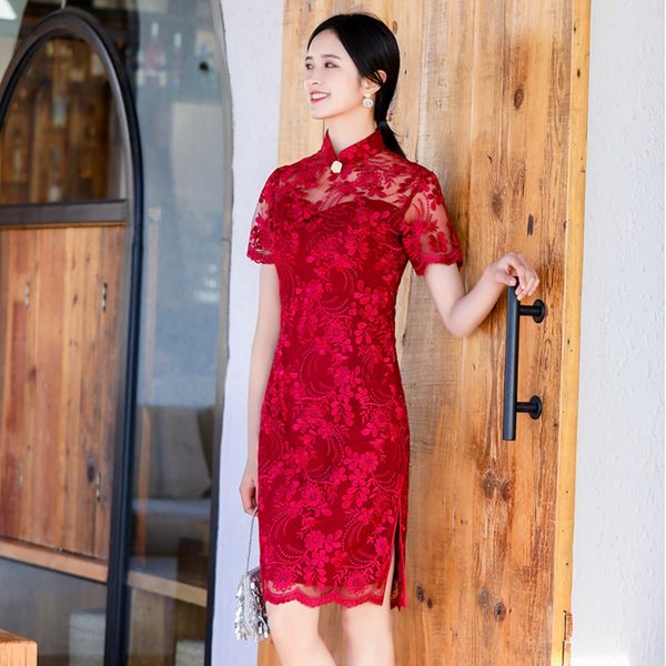 new spring 2020 lace embroidery girl fresh banquet wedding toast improved cheongsam evening dress embroidery evening dress ve9s6, Black;gray
new spring 2020 lace embroidery girl fresh banquet wedding toast improved cheongsam evening dress embroidery evening dress ve9s6, Black;gray
