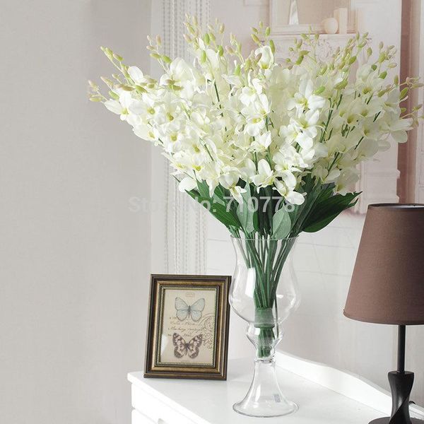 decorative flowers & wreaths 10pcs 4colors artificial silk fake single cattleya flower for diy wedding home cymbidium orchid
decorative flowers & wreaths 10pcs 4colors artificial silk fake single cattleya flower for diy wedding home cymbidium orchid