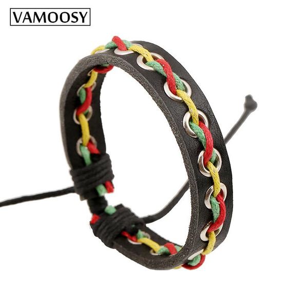 charm bracelets vamoosy boho gift design wax rope punk bangle fashion vintage friendship woven leather women men jewelry accessories, Golden;silver
charm bracelets vamoosy boho gift design wax rope punk bangle fashion vintage friendship woven leather women men jewelry accessories, Golden;silver