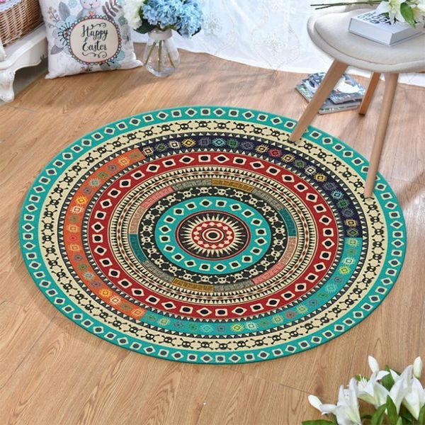 zdaazv boho style round non-slip area rugs carpets for living room bedroon decor kids play mat morocco ethnic retro carpet1
zdaazv boho style round non-slip area rugs carpets for living room bedroon decor kids play mat morocco ethnic retro carpet1