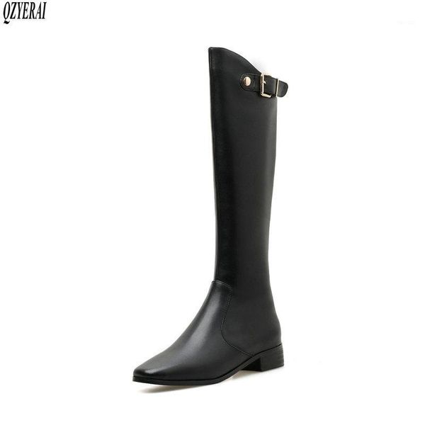 boots qzyerai the knee autumn and winter genuine leather fashion black female women's shoes size 34-401
boots qzyerai the knee autumn and winter genuine leather fashion black female women's shoes size 34-401