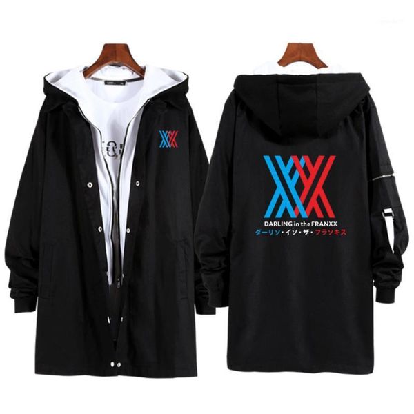 men's trench coats darling in the franxx cosplay jacket thick long coat role hiro zero two 02 ichigo print anime hoodie 1, Tan;black
men's trench coats darling in the franxx cosplay jacket thick long coat role hiro zero two 02 ichigo print anime hoodie 1, Tan;black