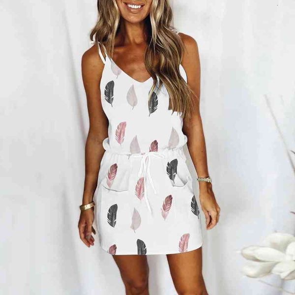 summer dress beach mini dress french aesthetic fashion feather thin v-neck sleeveless strap beach sundress, Black;gray
summer dress beach mini dress french aesthetic fashion feather thin v-neck sleeveless strap beach sundress, Black;gray