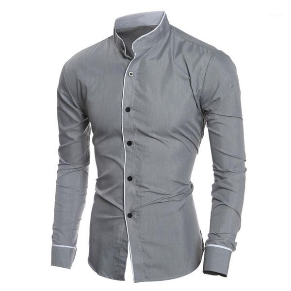 men shirts casual personality men's casual slim long-sleeved shirt blouse boys fashion autumn male mens shirts1, White;black
men shirts casual personality men's casual slim long-sleeved shirt blouse boys fashion autumn male mens shirts1, White;black