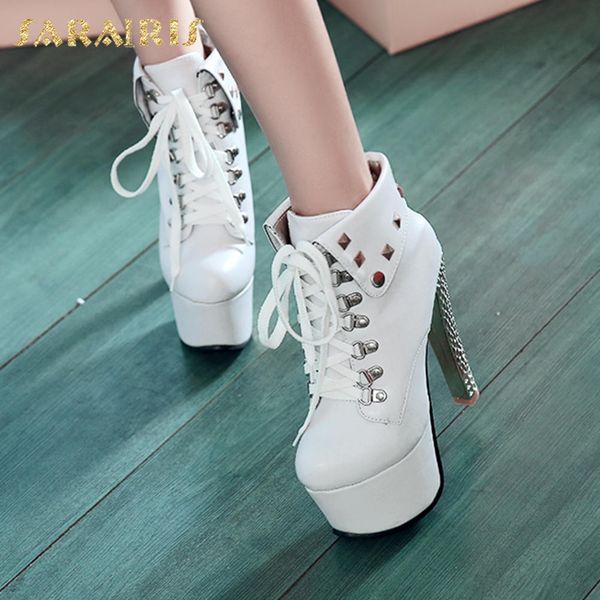sarairis 2020 new fashion lace up black shoes woman boots platform super high heels concise ins fetish heel ankle boots female
sarairis 2020 new fashion lace up black shoes woman boots platform super high heels concise ins fetish heel ankle boots female