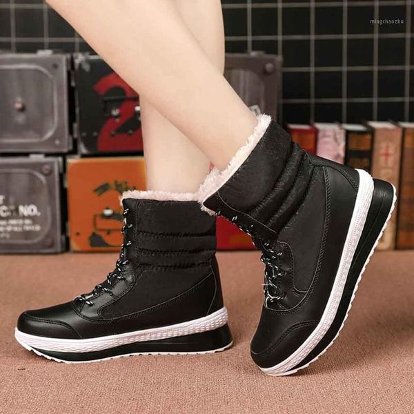 boots winter snow women keep warm mid-calf platform woman fur comfortable lady shoes1, Black
boots winter snow women keep warm mid-calf platform woman fur comfortable lady shoes1, Black