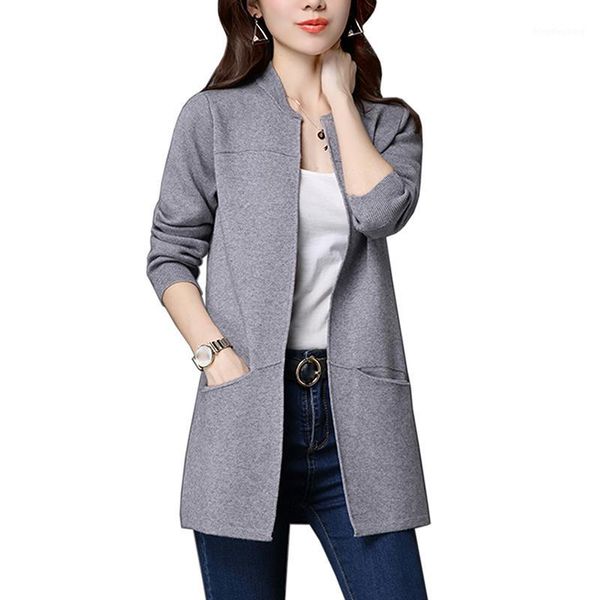 spring autumn women cardigan casual long sleeve knitted cardigans tide thin knitted ladies sweaters fashion long cardigan coat1, White
spring autumn women cardigan casual long sleeve knitted cardigans tide thin knitted ladies sweaters fashion long cardigan coat1, White