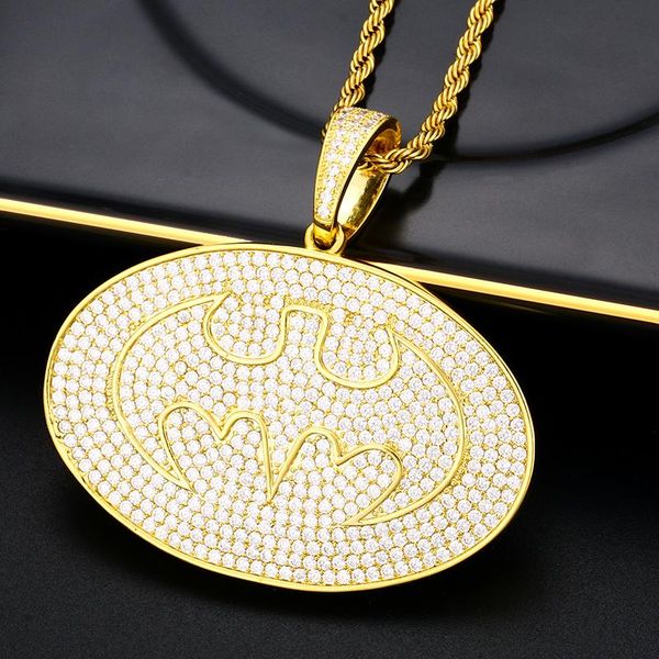 High Quality Iced Out Round Pendant Necklace Chain Men's Hip Hop Jewelry Gold Color Cubic Zircon Pendant With 4mm Tennis Chain, Silver
High Quality Iced Out Round Pendant Necklace Chain Men's Hip Hop Jewelry Gold Color Cubic Zircon Pendant With 4mm Tennis Chain, Silver