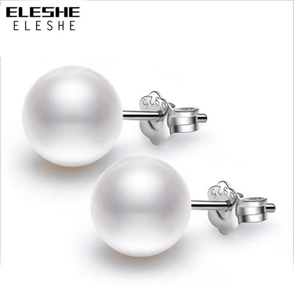 eleshe fashion silver color earrings with pearl cubic zirconia stud earrings for women elegant jewelry christmas party gift, Golden;silver
eleshe fashion silver color earrings with pearl cubic zirconia stud earrings for women elegant jewelry christmas party gift, Golden;silver