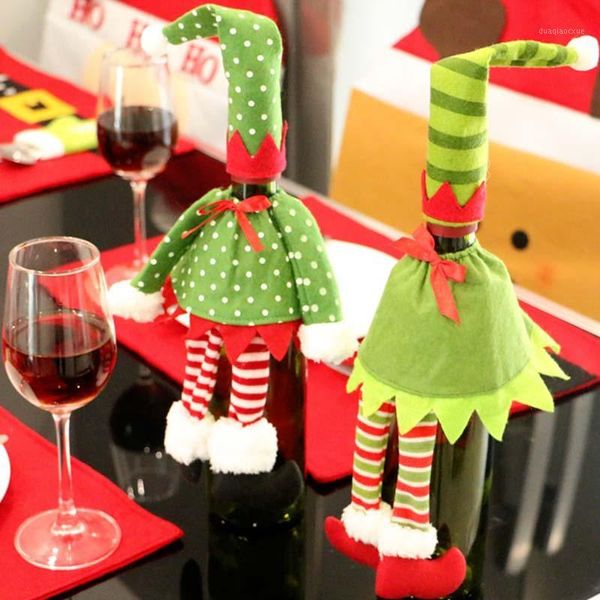 christmas decorations 1pcs home dinner party table decors wine cover set santa claus snowman gift navidad xmas supplies1
christmas decorations 1pcs home dinner party table decors wine cover set santa claus snowman gift navidad xmas supplies1