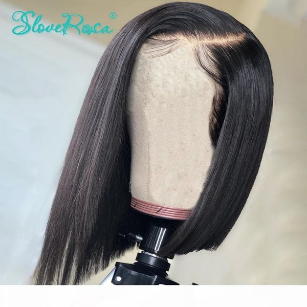 360 lace short bob wigs 150% brazilian remy hair can be dyed lace front human hair wigs pre-plucked bleached knots slove rosa, Black;brown
360 lace short bob wigs 150% brazilian remy hair can be dyed lace front human hair wigs pre-plucked bleached knots slove rosa, Black;brown